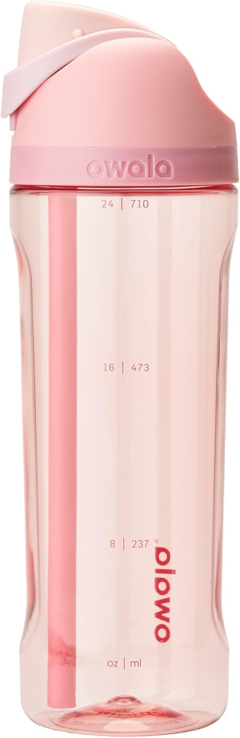 Owala Transparente cuarzo rosa 25 oz
