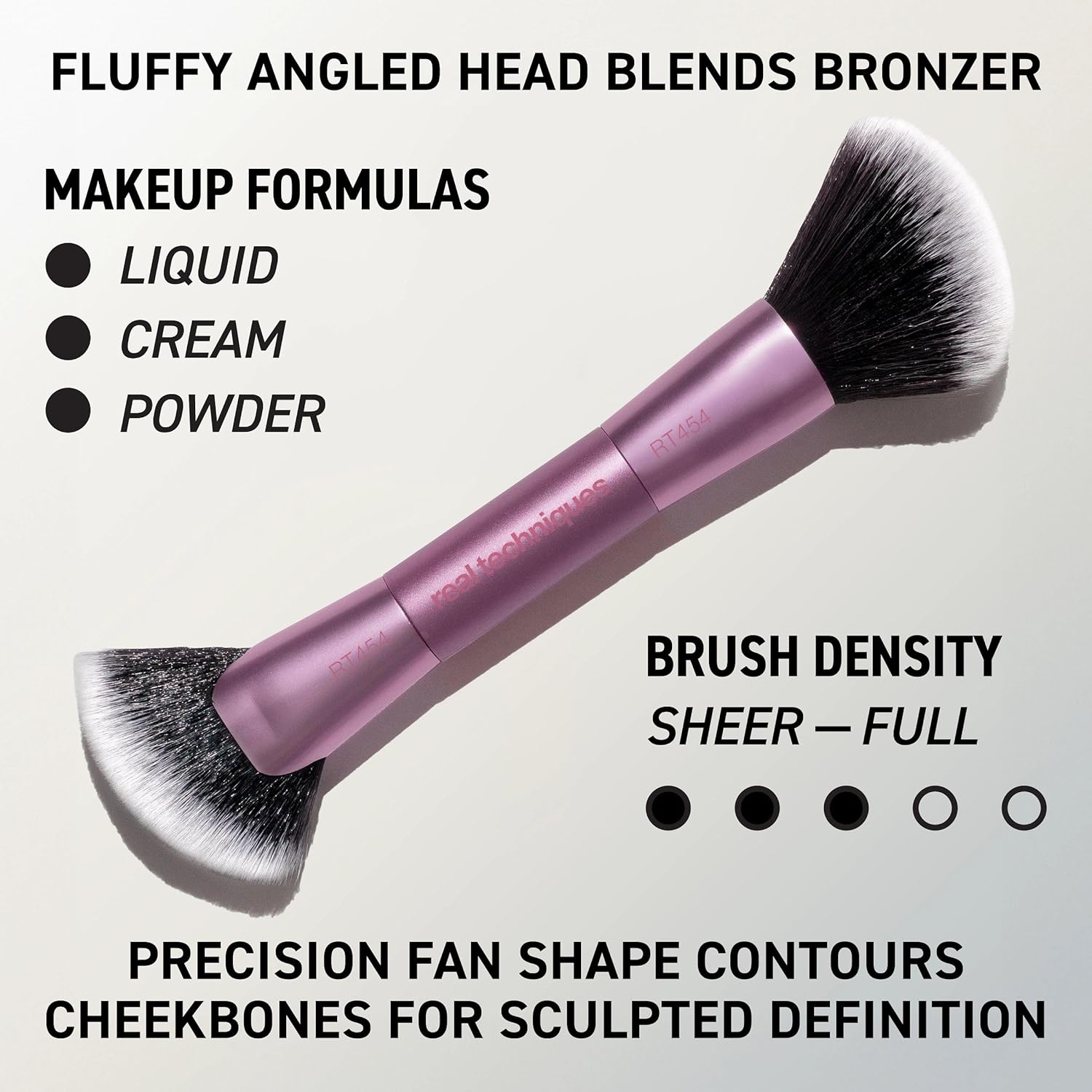 Real Techniques Juego de 6 piezas de brochas de maquillaje