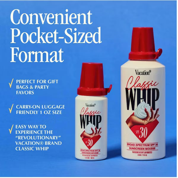 Protector Solar Mousse Vacation Spf 30 113g Whip