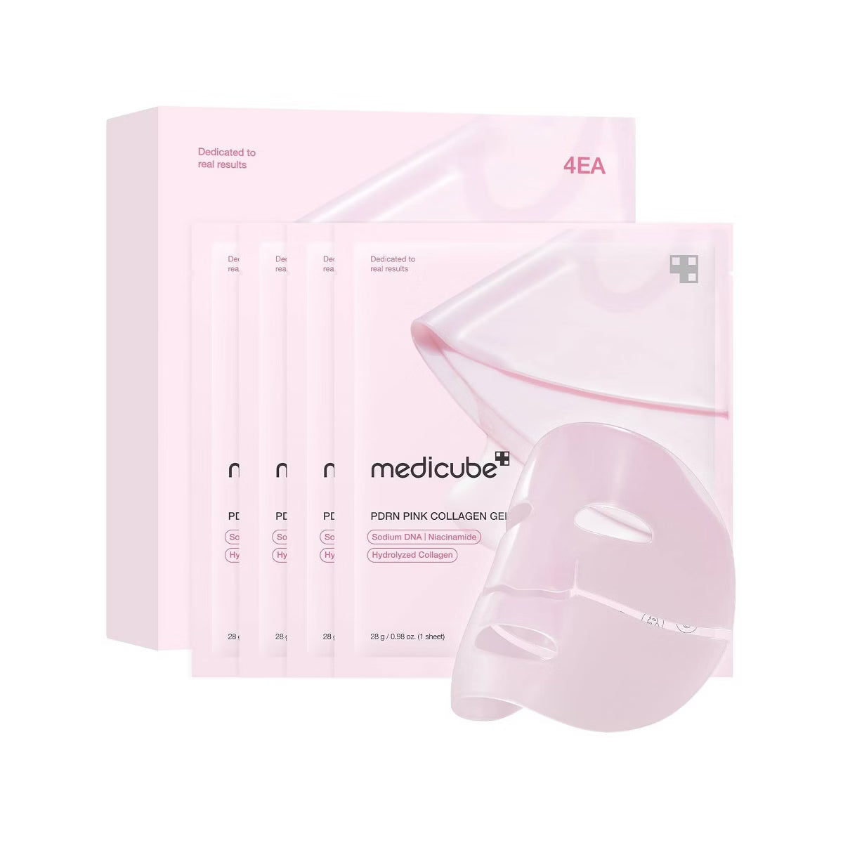 Medicube PDRN mascarilla - 4 Pack