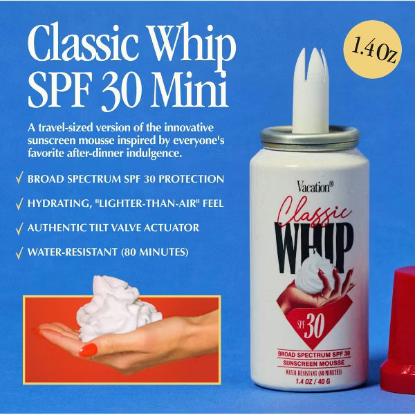Protector Solar Mousse Vacation Spf 30 113g Whip